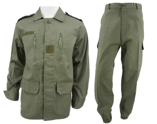 لباس تكتيكي عسكري مقاوم للهب من أراميد PE مع وسادات للكوع والركبة